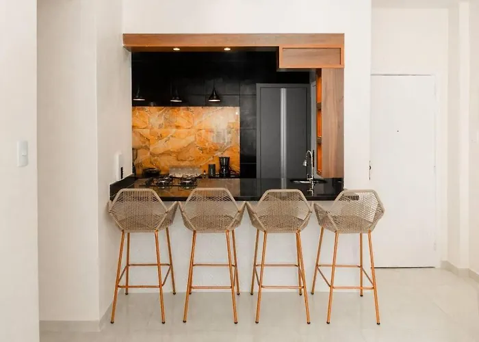Apt Copacabana 1 Quadra Praia Vista Parcial Mar